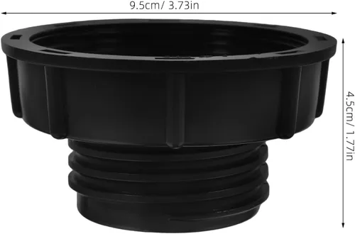 Vista 8 de Ibc Tote Valve Adapter Fine Thread to 2 Inch Coarse Black
