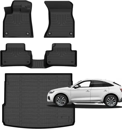 Vista 66 de Alfombrillas para Jeep Compass 2007-2016/2007-2016 Jeep Patriot/Dodge Caliber 2007-2012 para todo tipo de clima con forro de carga para automóvil
