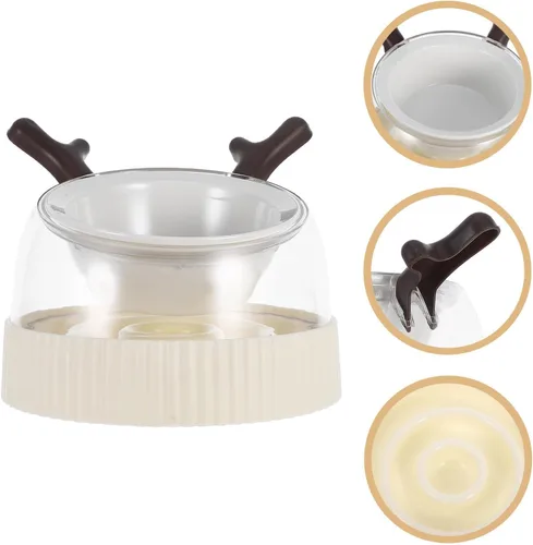 Vista 9 de Ceramic Slow Feeder PET Bowl for Cats and Dogs Anti Spill Dish