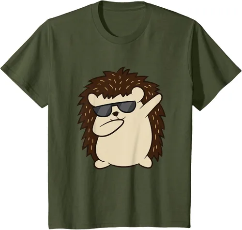 Vista 14 de Dabbing Hedgehog Funny Hedgehog Camiseta S