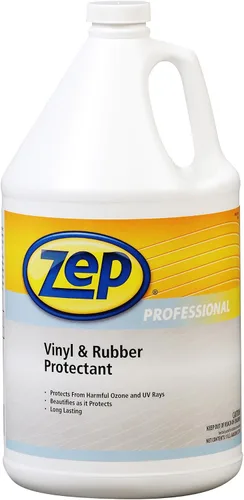 Vista 2 de Zep Professional Protector de vinilo y goma, 1 galón (caja de 4) - 1041479 - Resiste los efectos del ozono nocivo y los rayos UV, para barcos