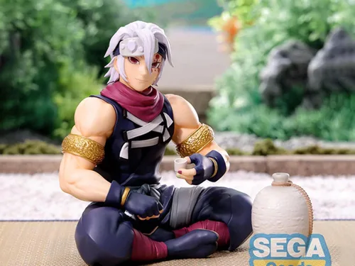 Vista 2 de SEGA Goods Demon Slayer - Tengen Uzui Shinobi - Figura PM Perching 4.3 in