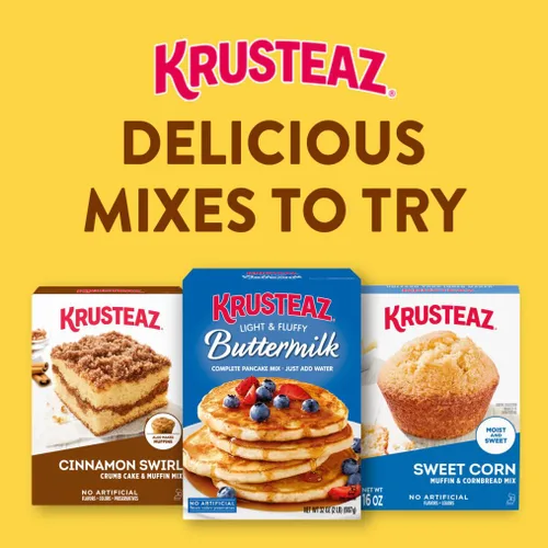 Vista 9 de Krusteaz Mezcla de pan de maíz y muffins, 15 onzas (paquete de 12)