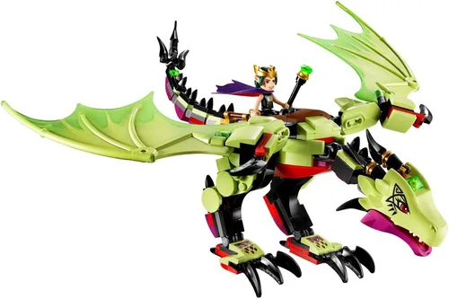Vista 2 de LEGO Elfos El Dragón Maligno del Rey Duende 41183 Kit de construcción (339 piezas)