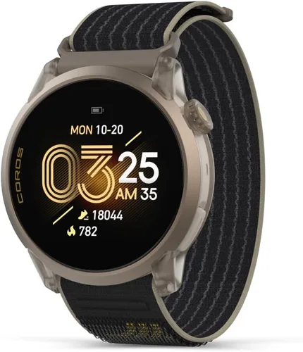 Vista 9 de COROS Reloj GPS deportivo ultraligero PACE 4 (silicona de cristal negro)