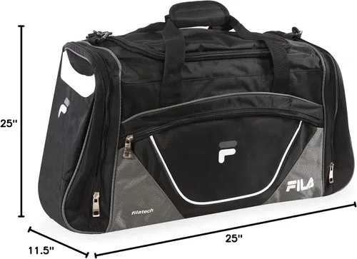 Vista 7 de Fila Acer - Bolsa deportiva de 25" Negro carbón