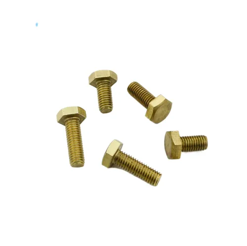 Vista 5 de Tornillo hexagonal M4*0.236 in Tornillo hexagonal Tornillo hexagonal exterior de latón Tornillo hexagonal Tornillos de rosca Tornillos hexagonales