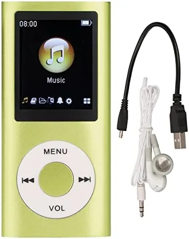 Vista 12 de Reproductor de MP3, con capacidad de memoria de 64 GB, reproductor de música portátil de 8 horas de duración de la batería, compatible con MP3, WMA