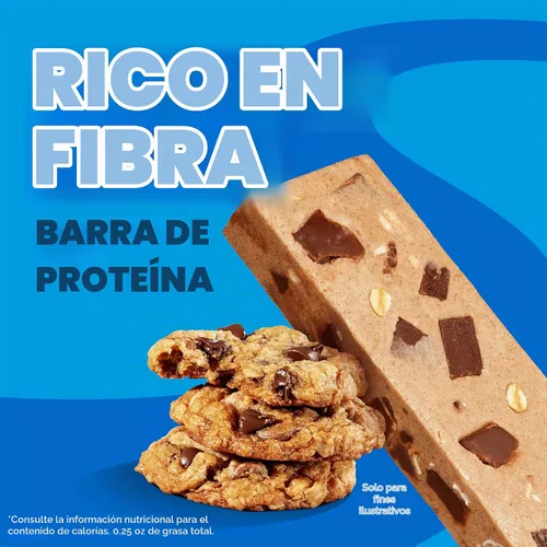 Vista 5 de Quest Nutrition Barra de proteínas con chispas de chocolate de avena, baja en carbohidratos, sin gluten, apta para ceto, 12