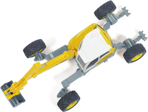 Vista 2 de siku 3548, Menzi Muck Walking Excavator, 1:50, Metal/Plástico, Amarillo, Chasis Ajustable