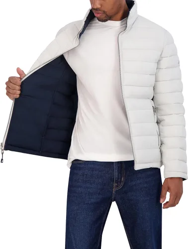 Vista 4 de Chaqueta Nautica de hombres elastizada Reversible peso medio