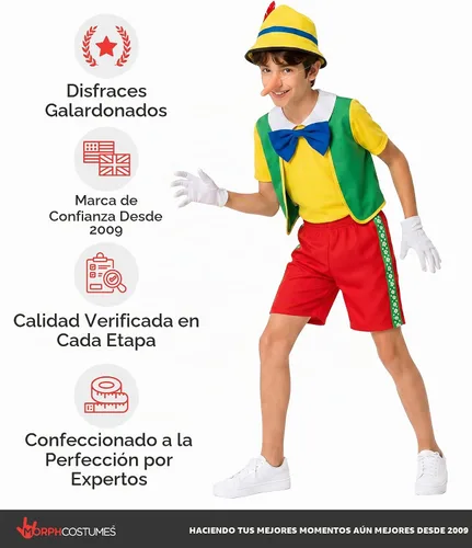 Vista 5 de Fun Shack - Disfraz de personajes de las historias de libros, para niños, varios estilos a elegir