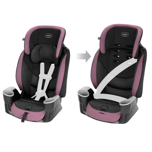 Vista 3 de Evenflo Silla de seguridad para bebé y niño Maestro Sport (Whitney Púrpura)