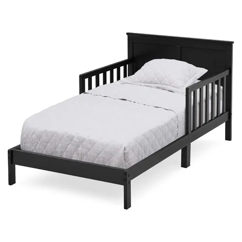 Vista 3 de Delta Children Collins Wood - Cama infantil con certificado Greenguard Gold, color gris medianoche