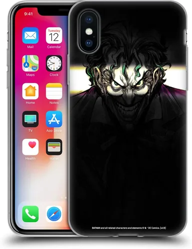 Vista 138 de Head Case Designs Funda de gel suave con licencia oficial de The Joker DC Comics Arkham Asylum Character Art compatible con Apple iPhone 7