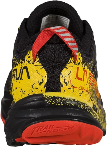 Vista 6 de La Sportiva Zapatillas de running Akasha II para hombre Negro/Amarillo