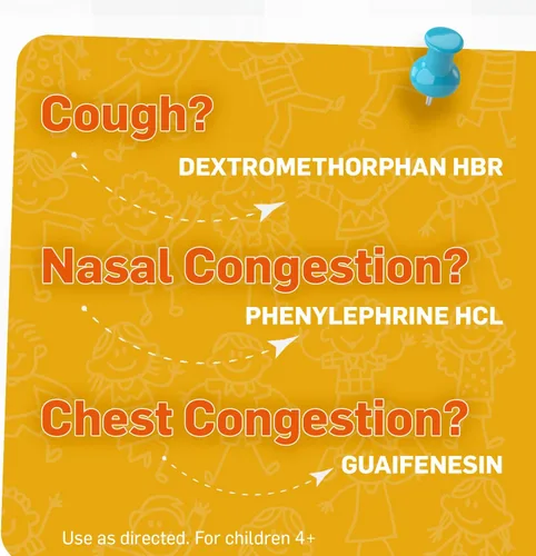 Vista 4 de TUKOL Honey Medicina para la tos para niños, alivio de la congestión del pecho, 4 onzas líquidas Cough and Congestion Medicine for Cough, Cough