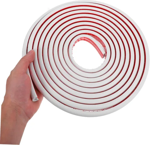 Vista 9 de Cubierta de cable de PVC para suelo, protector de gestión de cables autoadhesivo para ocultar cables eléctricos, uso exterior, ocultador de alambre