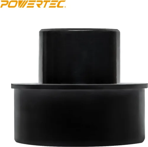 Vista 3 de POWERTEC 70104 Reductor de manguera de 4 a 2-1/2 pulgadas, accesorios de recolección de polvo para ventilación de secadora y conexión de aspiración