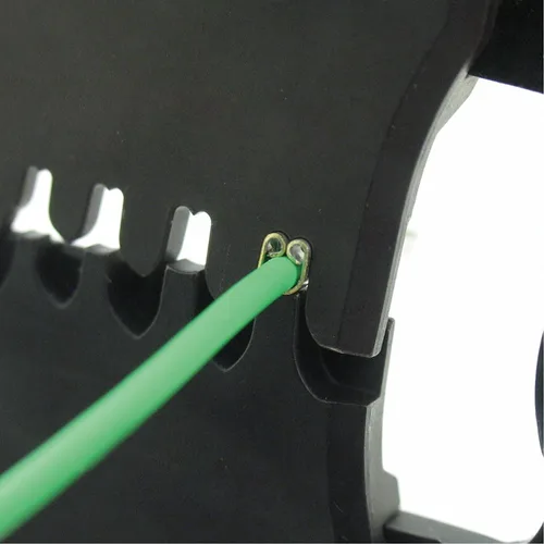 Vista 3 de ENGINEER Herramienta de crimpado PAD-13 con sistema de troquel intercambiable + paquete de juego de troqueles intercambiables PAD-11S