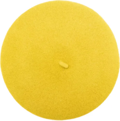 Vista 109 de ZLYC - Boina francesa de lana unicolor para mujeres y niñas