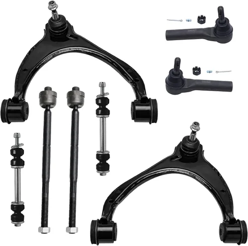 Vista 28 de Detroit Axle - Kit de suspensión frontal de 8 piezas para Chevy Silverado