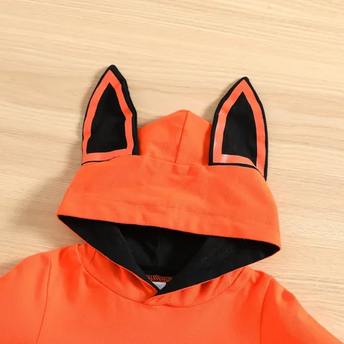 Vista 4 de Baby Boy Girl Cute Animal Outfits Long Sleeve Hoodie Infant Funny Penguin Costume Halloween Christmas Clothes