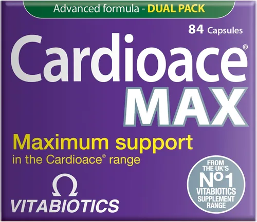 Vista 11 de Vitabiotics Cardioace Max. 84 cápsulas.
