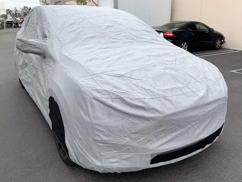 Vista 3 de CarsCover Funda de automóvil Tesla Model X SUV de ajuste personalizado, resistente a la intemperie, ultrashield