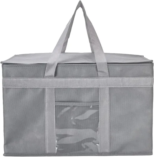Vista 13 de Yalin XXXL - Bolsa térmica grande con aislamiento, enfriador de espuma de poliestireno para mantener los alimentos calientes o fríos, bolsa