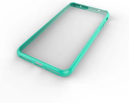 Vista 5 de Luvvitt - Funda transparente para iPhone 7 Plus y iPhone 8 Plus con dorso híbrido resistente a arañazos y defensa con absorción de golpes para Apple