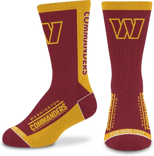 Vista 36 de For Bare Feet NFL - Calcetines unisex para niños de la NFL Mvp Crew