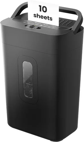 Vista 7 de 12-Sheet Cross Cut Paper Shredder, 5.55 Gallon Heavy Duty Shredder for Home Office, P-4 High Security Shredders for Paper/Credit