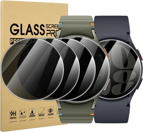 Vista 11 de Suoman Protector de pantalla de privacidad para Samsung Galaxy Watch 6/7/FE Negro