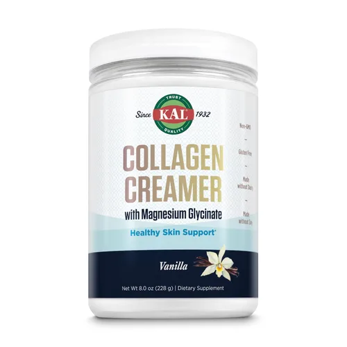 Vista 7 de KAL Crema de colágeno, sabor moca, crema de café keto con leche de coco en polvo, polvo de colágeno hidrolizado, glicinato de magnesio, crema