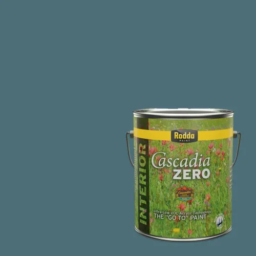 Vista 24 de Rodda Paint CASCADIA XL - Pintura satinada exterior e imprimación en uno, 1 galón, hoja de aloe