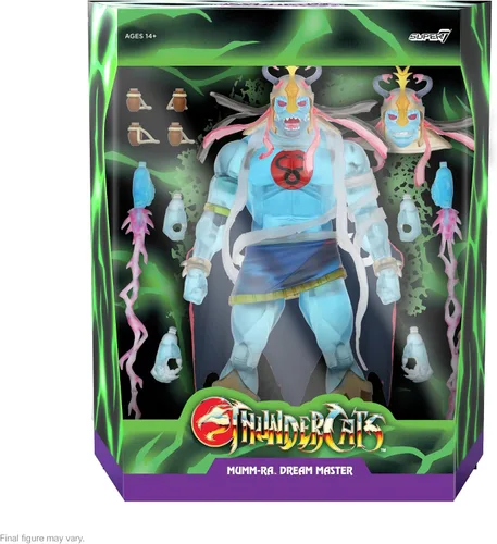 Vista 10 de Super7 ULTIMATES! Thundercats León-O (Espejo) - Figura de acción de Thundercats de 7" con accesorios, coleccionables clásicos de dibujos animados