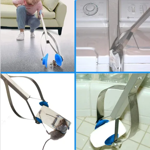 Vista 5 de ArcMate EZ Reacher Indoor Grabber Reacher - Folding Grabber Tool with Collapsible Slip Joint, Locking Handle