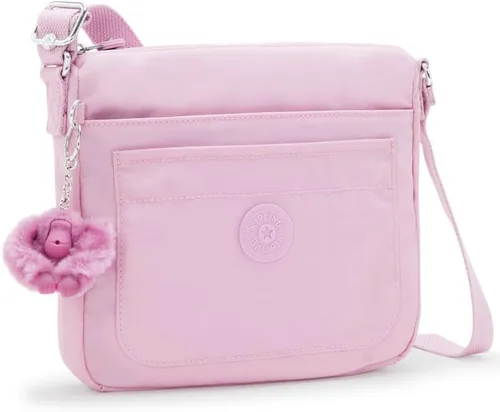 Vista 4 de Kipling Bandolera Sebastian para mujer, súper ligera, duradera, bandolera