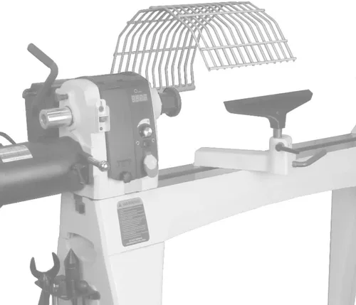 Vista 3 de JET Protector de torno, para tornos JET 1640EVS/1840EVS/1840DVR (719002)