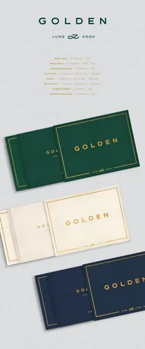 Vista 2 de Jungkook BTS - Álbum de oro (3 vers.)
