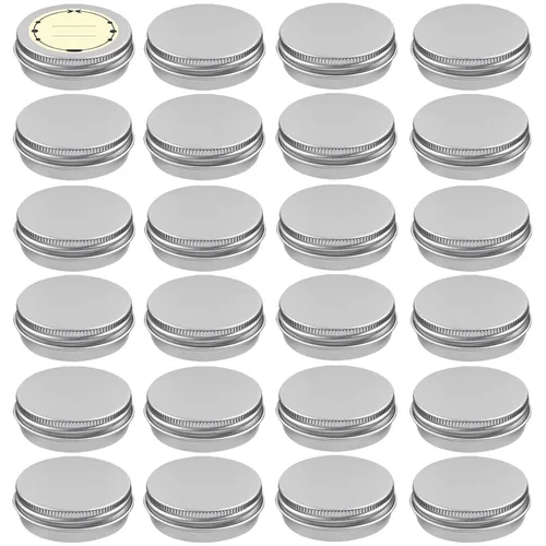 Vista 9 de TUZAZO Paquete de 24 latas de aluminio, contenedor de metal de 1/2 oz