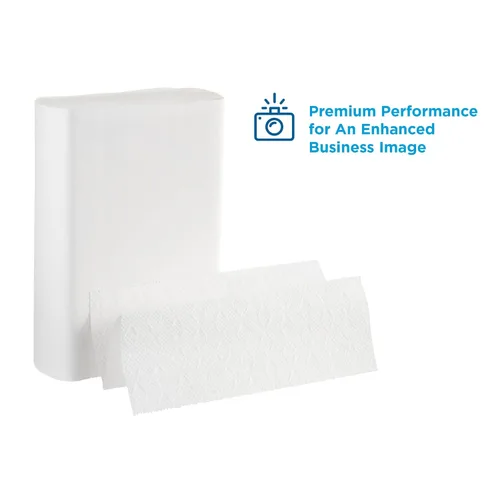 Vista 3 de Pacific Blue Ultra BigFold Junior Toallas de papel prémium de GP PRO (Georgia-Pacific), color blanco, 20886, 220 toallas por paquete, 10 paquetes