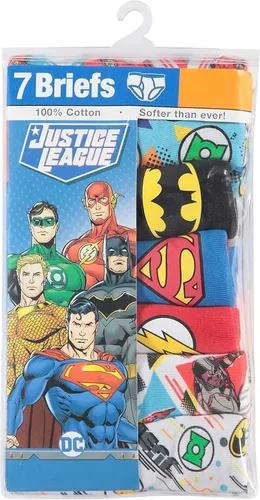 Vista 5 de DC Comics Multipacks de ropa interior para niños de la Liga de la Jus