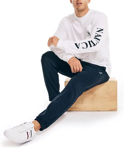 Vista 2 de Nautica Camiseta de manga larga para hombre hecha de forma sostenible