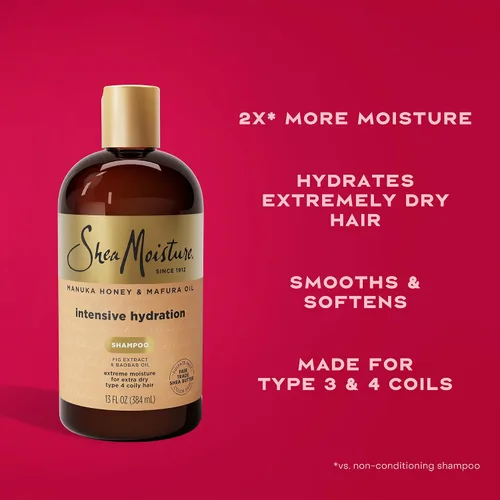 Vista 3 de Juego de champú y acondicionador de karité humedad intensiva hidratación 13 onzas líquidas Intensive Hydration w/ Fig Extract & Baobab Oil