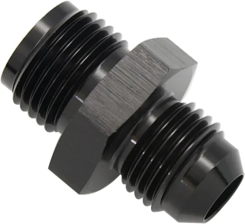 Vista 25 de Adaptador de ajuste de tubo de aluminio -4AN AN4 macho acampanado a rosca macho de 5/8 x 18 con asiento invertido, conector acampanado invertido
