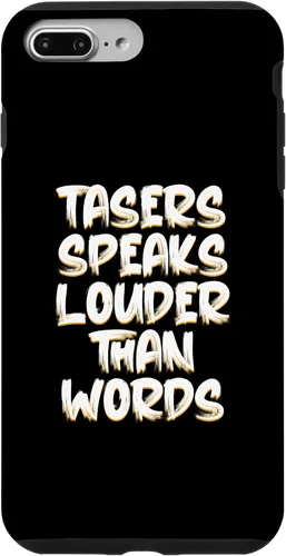 Vista 12 de Funda eléctrica para iPhone 12 mini Tasers Speak Louder Than Words