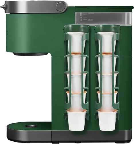 Vista 9 de STORAGENIE Soporte para cápsulas de café Keurig, montaje en pared lateral, almacenamiento de tazas K, perfecto para mostradores pequeños