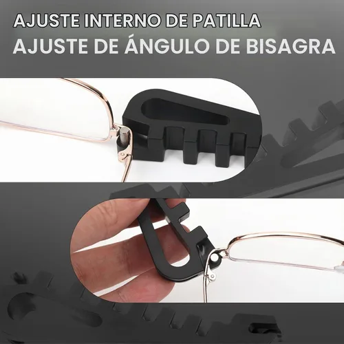 Vista 4 de Herramienta de ajuste de marco de lentes, doblador de marcos de lentes para brazos de patillas y almohadillas de nariz, multiherramienta recomendada